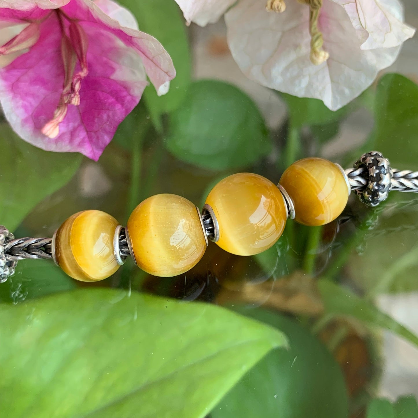 Tiger's Eye Mini Round Beads Red Brown Blue or Yellow Tiger's Eye Beads Ampearlbeads