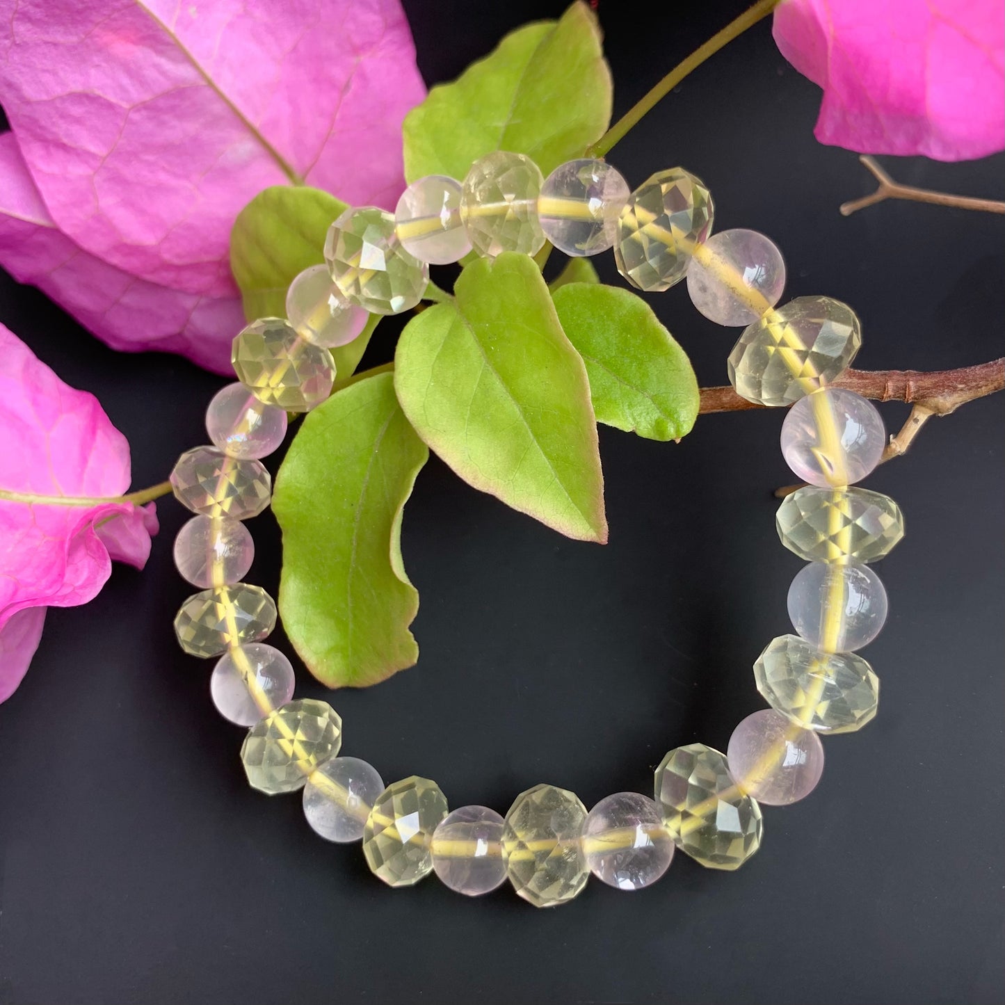 Lemon Citrine Bracelets Gemstone Bracelets Lemon Crystal Ampearlbeads