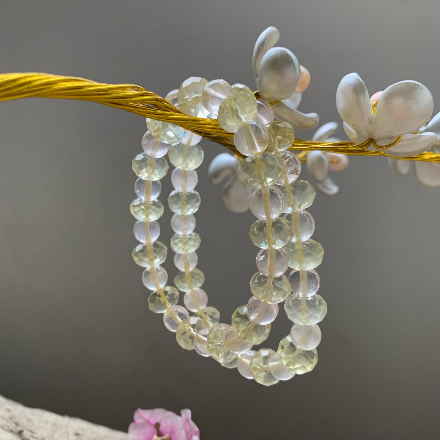 Lemon Citrine Bracelets Gemstone Bracelets Lemon Crystal Ampearlbeads
