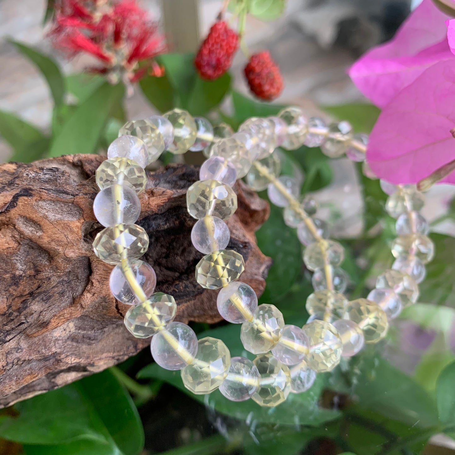 Lemon Citrine Bracelets Gemstone Bracelets Lemon Crystal Ampearlbeads