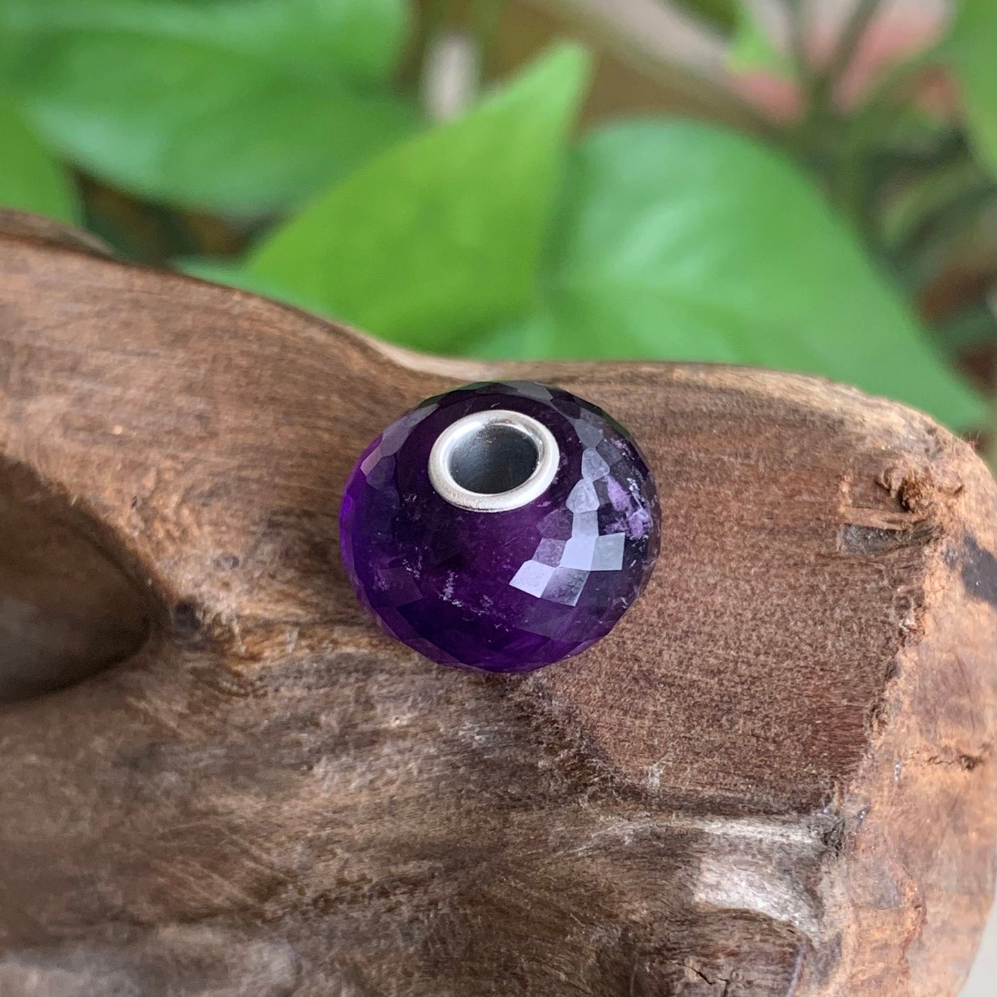 Transparent Light or Deep Amethyst Quartz Faceted Gemstone Beads Ampearlbeads