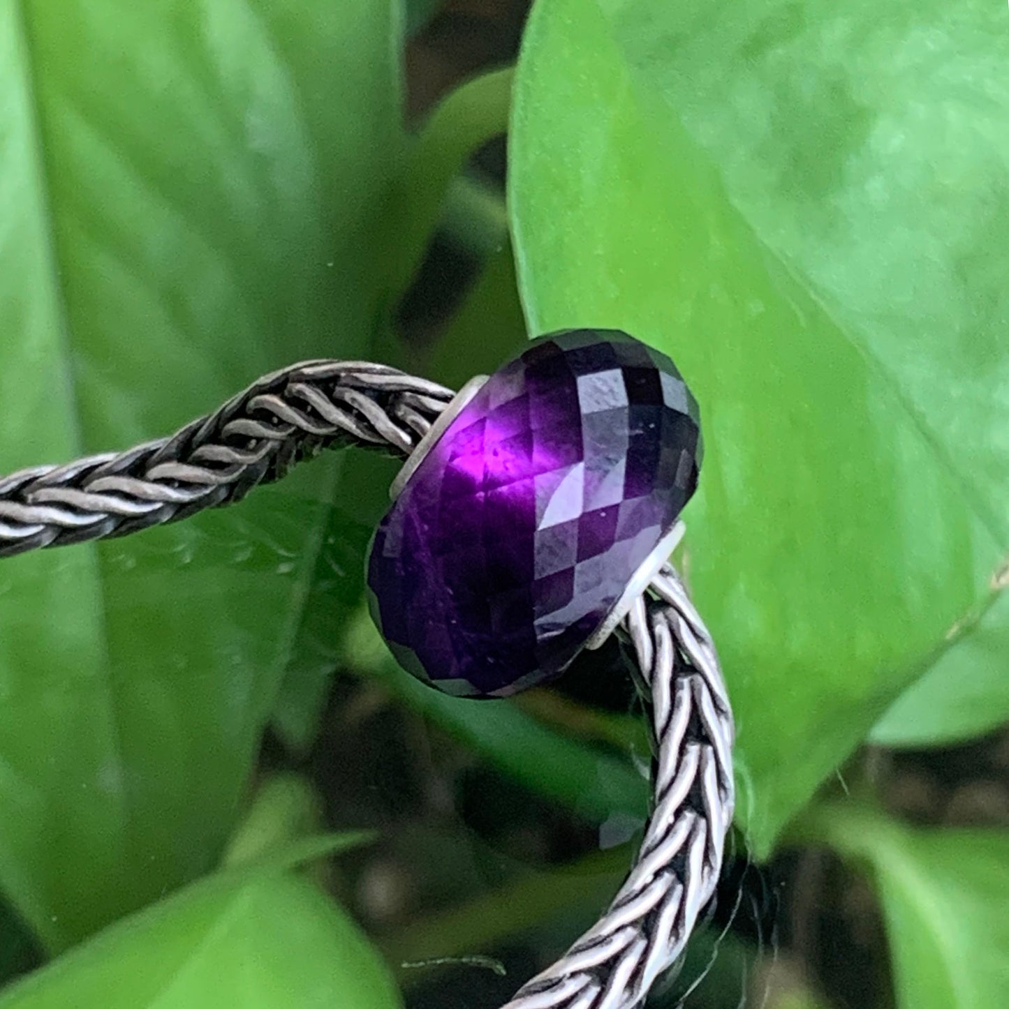 Transparent Light or Deep Amethyst Quartz Faceted Gemstone Beads Ampearlbeads