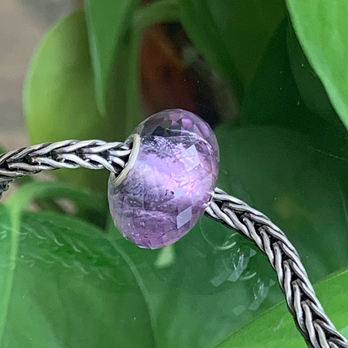 Transparent Light or Deep Amethyst Quartz Faceted Gemstone Beads Ampearlbeads
