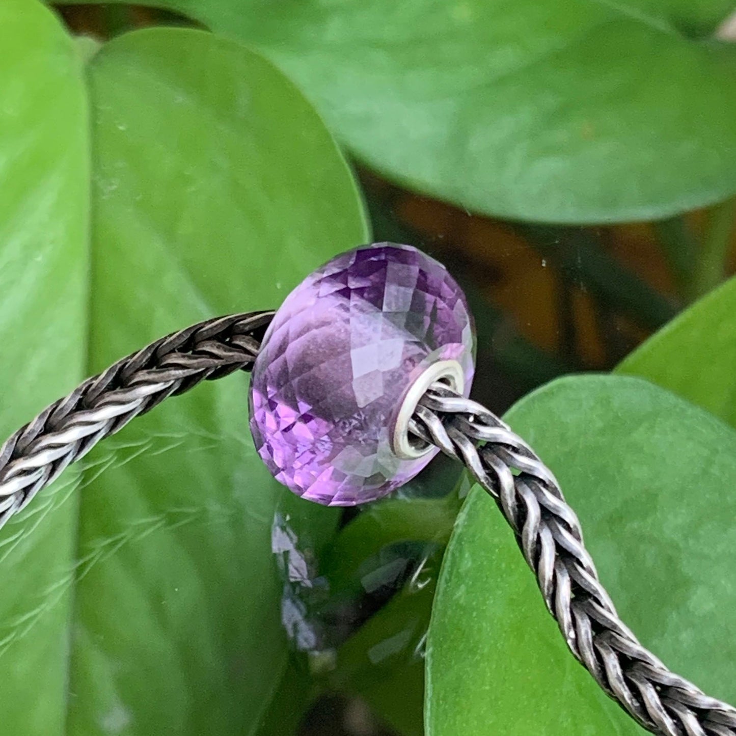 Transparent Light or Deep Amethyst Quartz Faceted Gemstone Beads Ampearlbeads