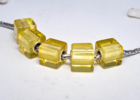 Ampearlbeads Baltic Lemon Cube Amber5
