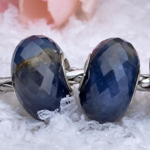 Ampearlbeads Faceted Blue Sapphire Gemstone1