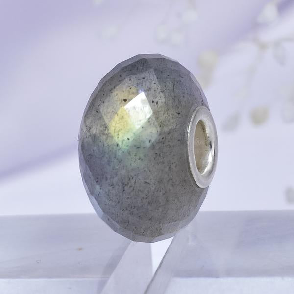 Ampearlbeads Faceted Flashy Labradorite Bead Transparent11