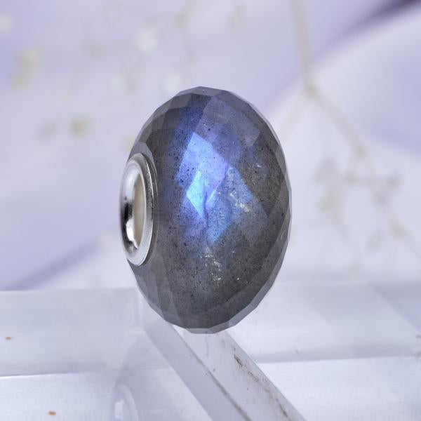 Ampearlbeads Faceted Flashy Labradorite Bead Transparent7