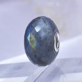 Ampearlbeads Faceted Non-Transparent Labradorite Gemstone3