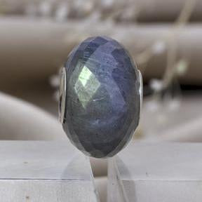 Ampearlbeads Faceted Non-Transparent Labradorite Gemstone5
