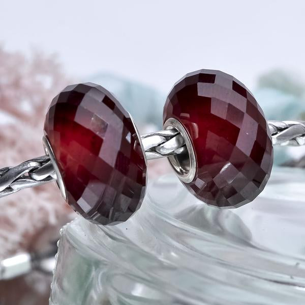 Ampearlbeads Hessonite Garnet Faceted Gemstone1