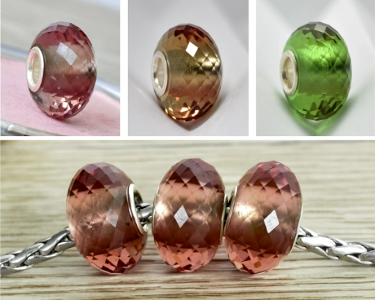 Amazing Changeable Multicolour Bead Fantasies Gorgeous Gemstone Fits European Charm Bracelets