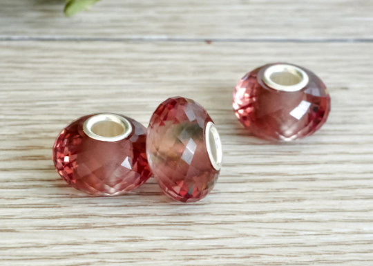 Amazing Changeable Multicolour Bead Fantasies Gorgeous Gemstone Fits European Charm Bracelets