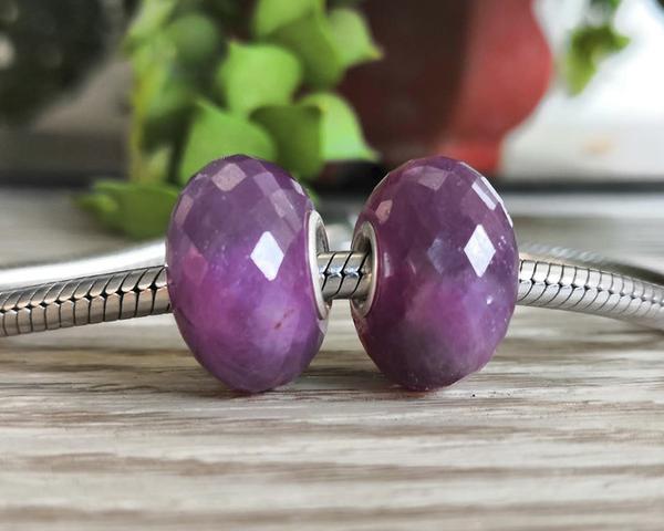 Faceted Gorgeous Ruby Bead Good4