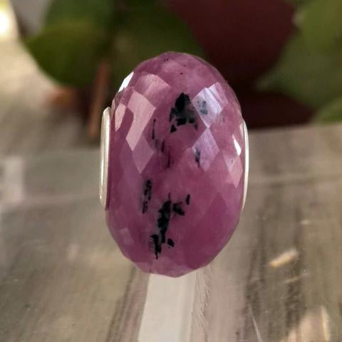 Faceted Gorgeous Ruby Bead Value