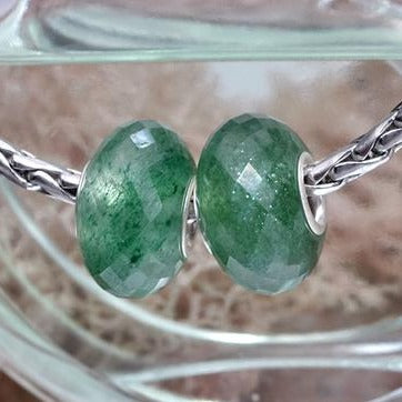 Faceted Green Strawberry Quartz 3