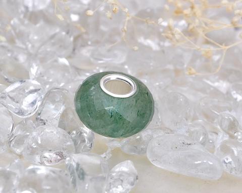 Faceted Light Green Strawberry Quartz 4
