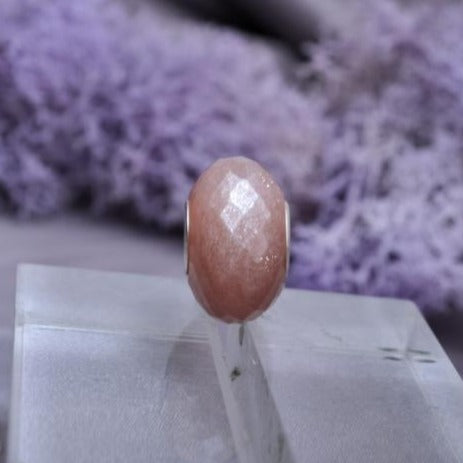 Faceted Orange Moonstone 3