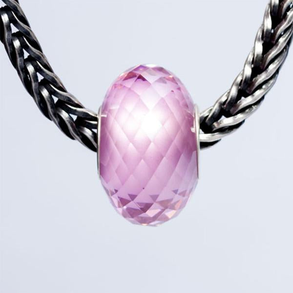 Faceted Pink Zircon Bead 5