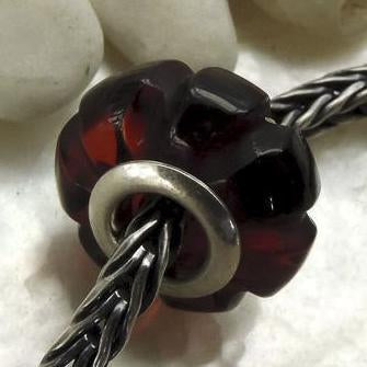 Facted Pumkin Shape Amber Cherry Colour