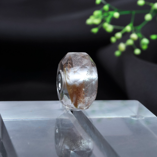 Fashion Gold Sand Stone Bead with Small Core Gift for Women Birthday Gifts