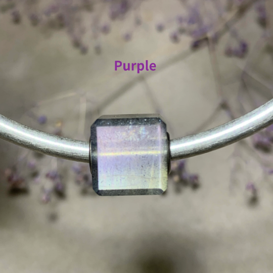 Gorgeous Labradorite Cube Beads Flashing Square Beads for European Pandora Trollbeads Bracelets or Bangles