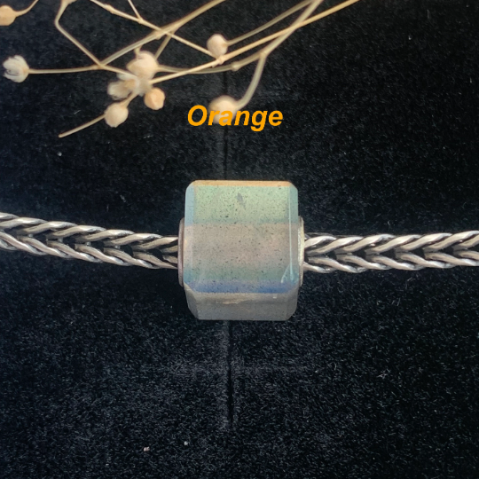 Gorgeous Labradorite Cube Beads Flashing Square Beads for European Pandora Trollbeads Bracelets or Bangles