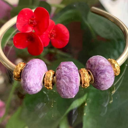 14-16cm 5.5-6.5 inch Lovely Handmade Copper Bangles Bracelets and Copper Stoppers for Ampearlbeads Trollbeads Beads Pandora Beads