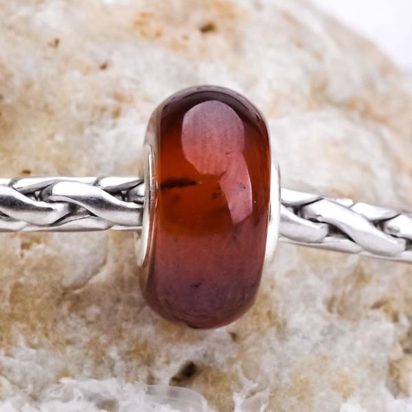 Polished Hessonite Garnet Bead 4