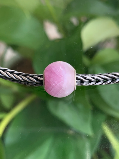 Ampearlbeads Ruby or Sapphire Mini Round 10mm Beads Fit European Trollbeads Bracelets and Some of the Pandora Bangles