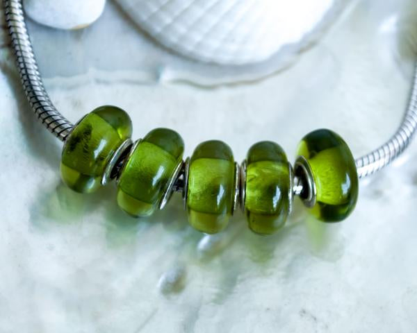 Smooth Green Amber 6