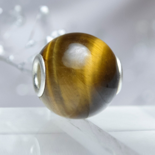 Tiger's Eye Mini Round Beads Red Brown Blue or Yellow Tiger's Eye Beads Ampearlbeads