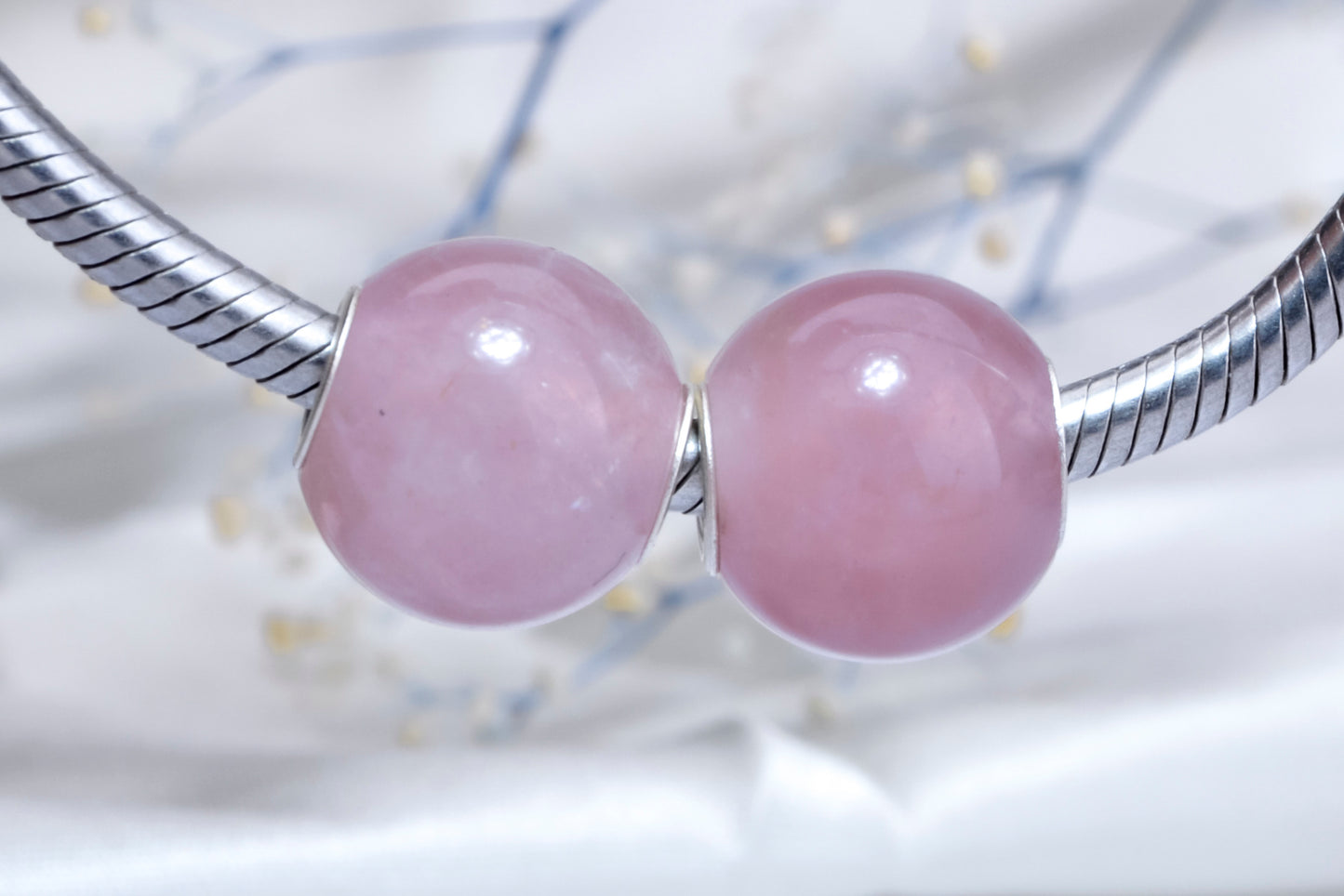 Rose quartz (or pink crystal)