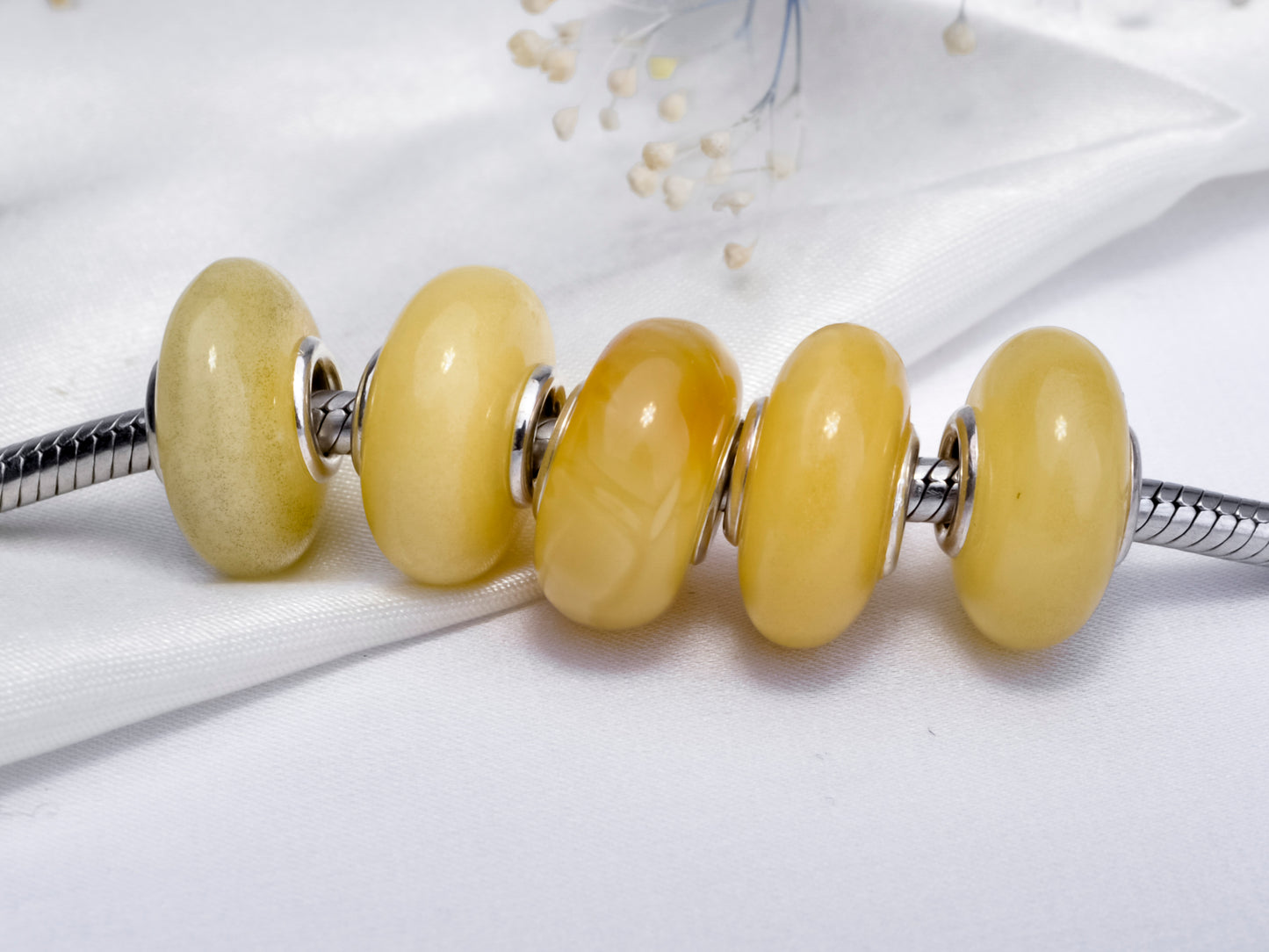 yellow amber 15-15.5mm 4
