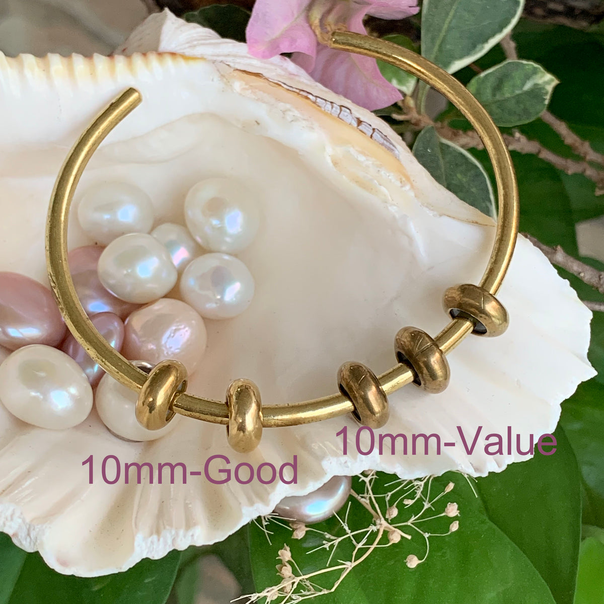 Lovely Handmade Copper Bangles Bracelets and Copper Stoppers Spacers