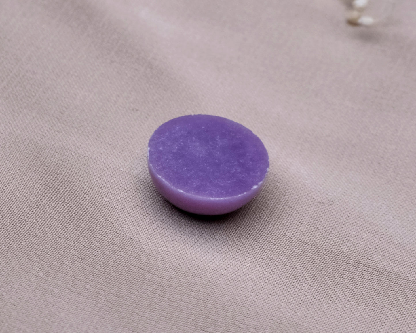 Natural Smooth Purple Mica Ring Surface Genunie Jewellery
