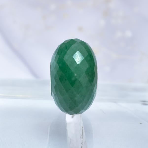Ampearbeads Faceted Green Aventurine Bead2