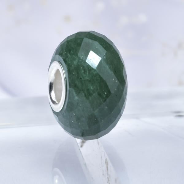 Ampearbeads Faceted Green Aventurine Bead3