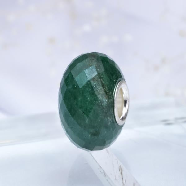 Ampearbeads Faceted Green Aventurine Bead4