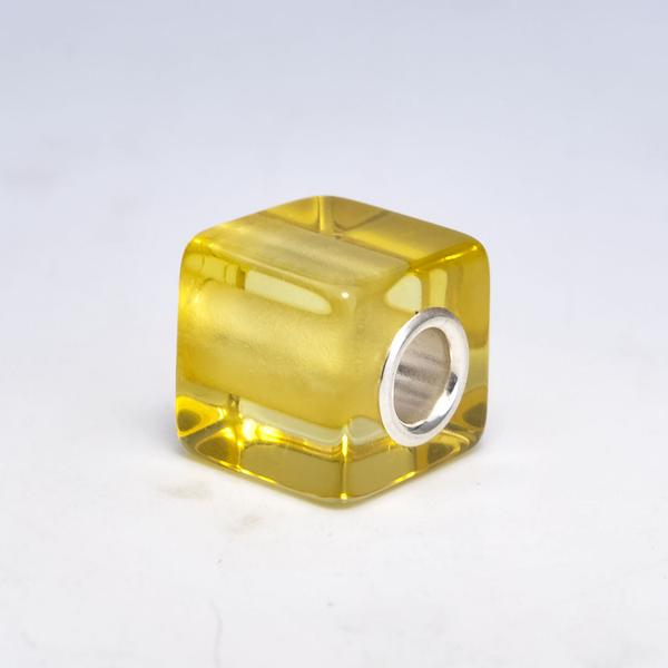 Ampearlbeads Baltic Lemon Cube Amber3