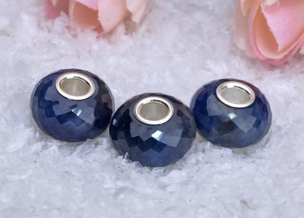 Ampearlbeads Faceted Blue Sapphire Gemstone6