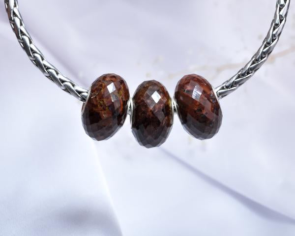 Ampearlbeads Faceted Peter Gemstone Brown4