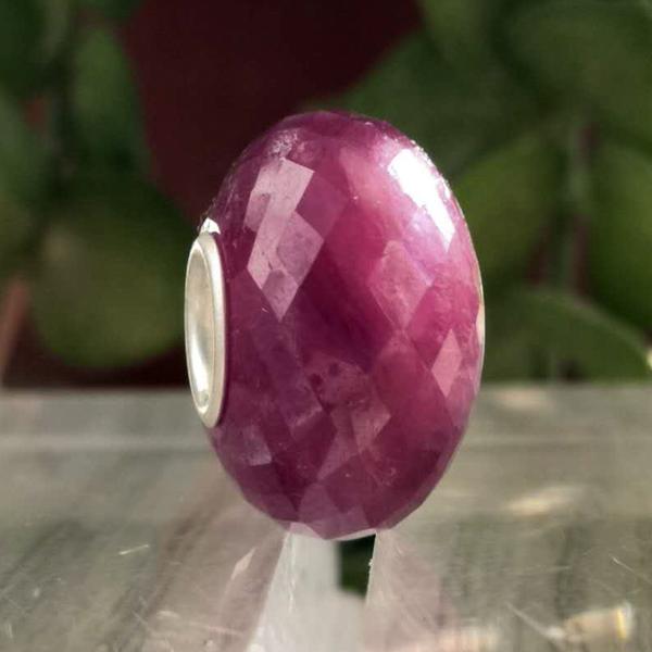 Faceted Gorgeous Ruby Bead Good