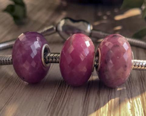 Faceted Gorgeous Ruby Bead Value5