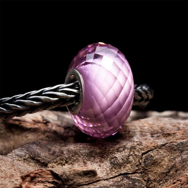 Faceted Pink Zircon Bead 3