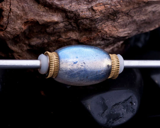 Labradorite Stone Steam Bead fits European Charms Bracelets Wedding Gift for Women