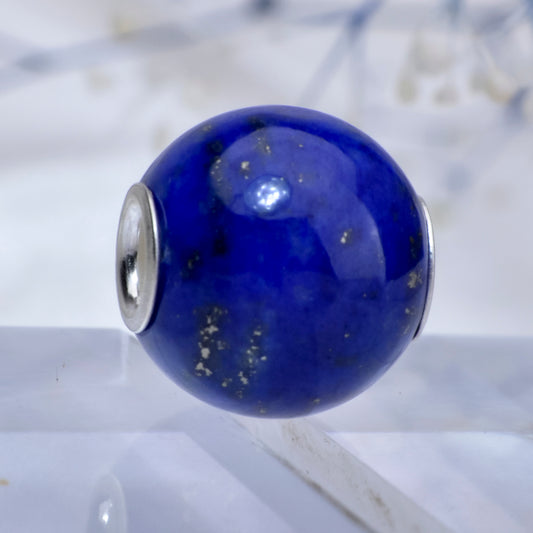 Small Round Beads Lapis Lazuli Gemstone