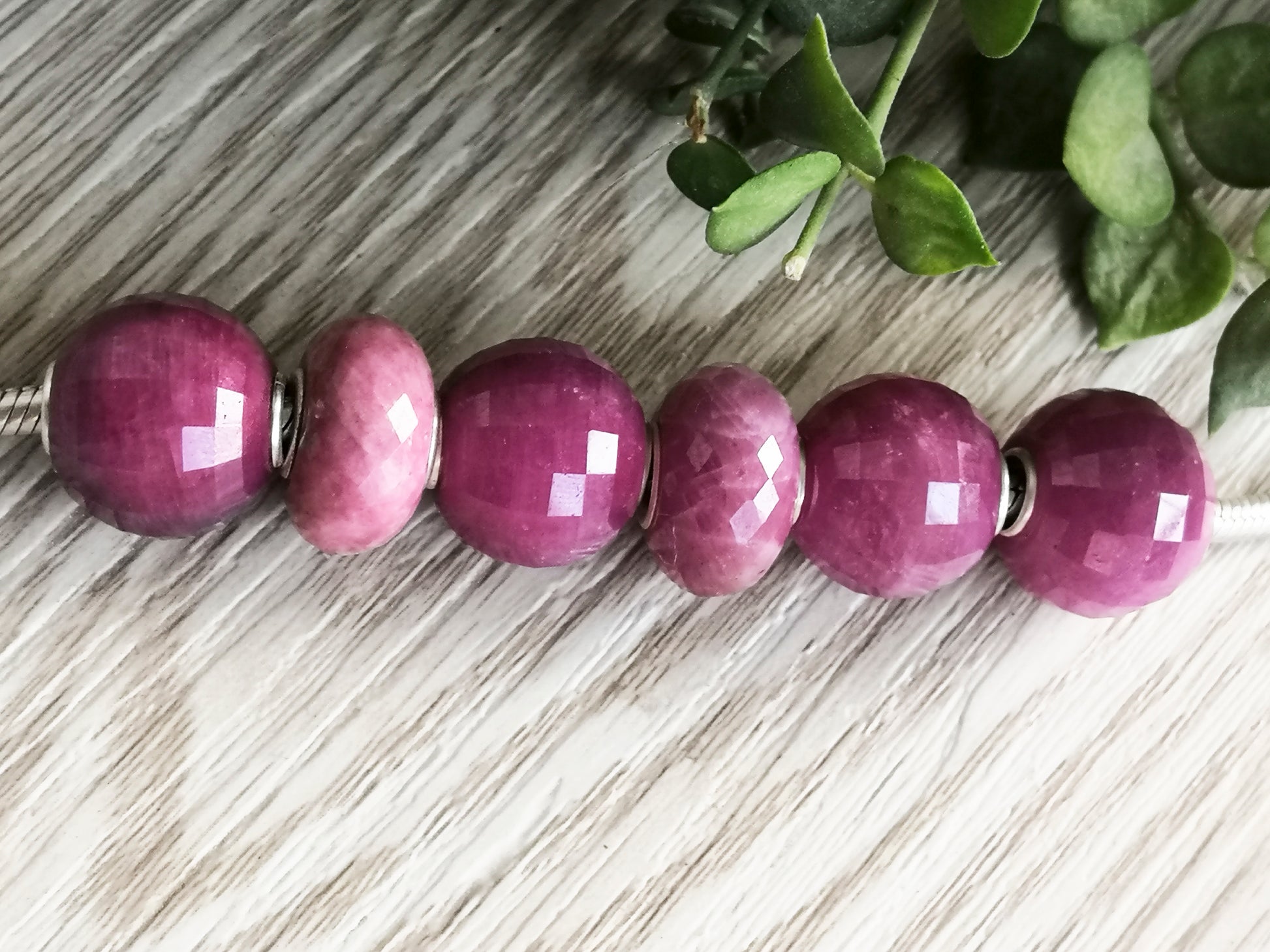 round ruby beads special shape 2