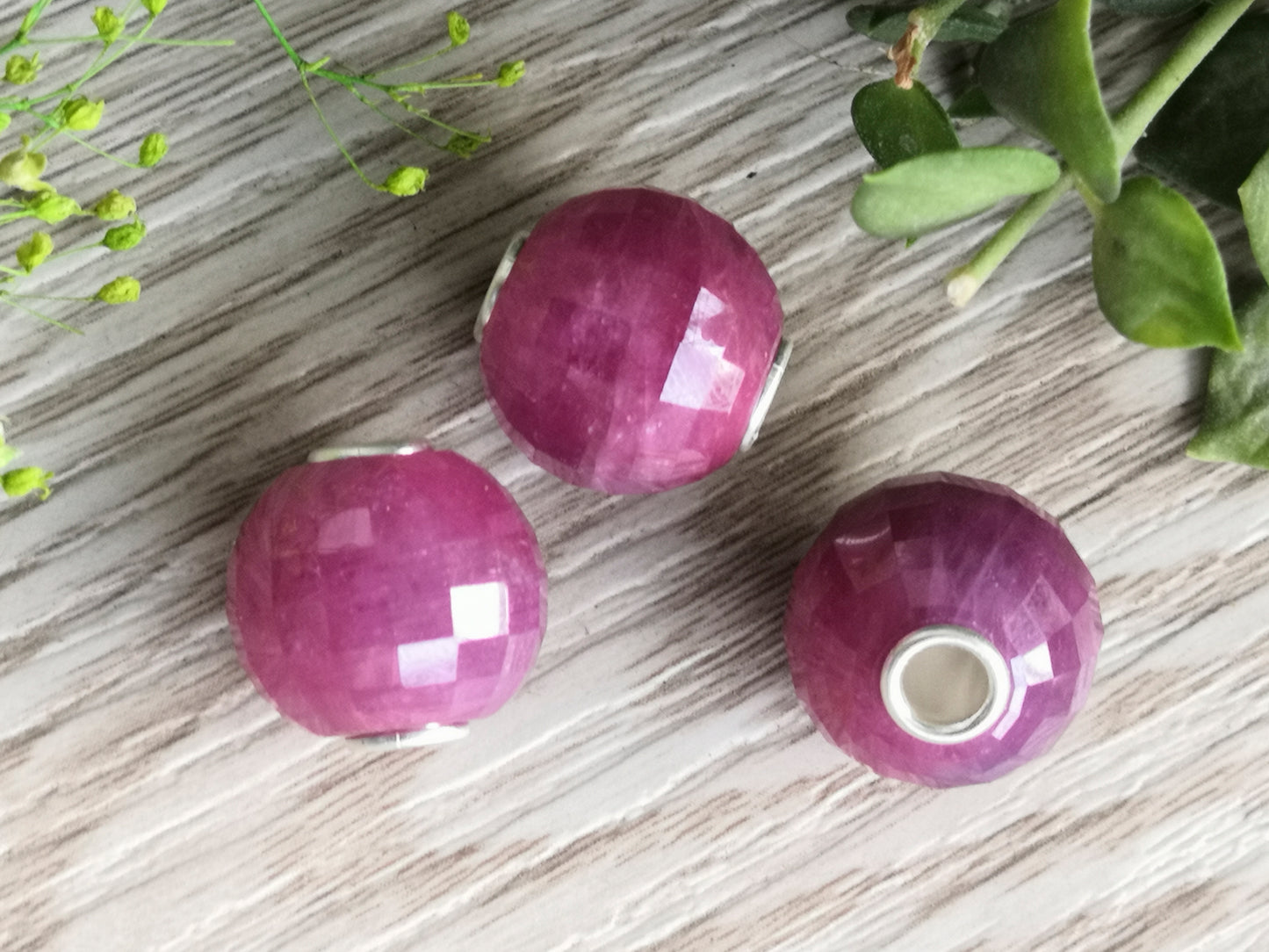 round ruby beads special shape 4